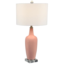 Anastasia Light Pink Table Lamp 