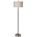Sherise Beaded Nickel Floor Lamp - UTT3118