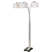 Bradenton Nickel 3 Light Floor Lamp - UTT3119