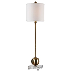 Laton Brass Buffet Lamp 